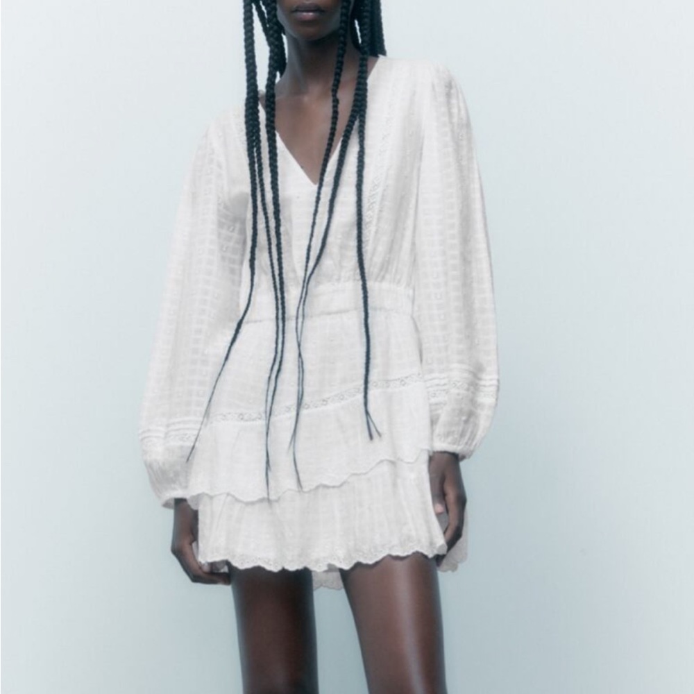 Zara Embroidered dress